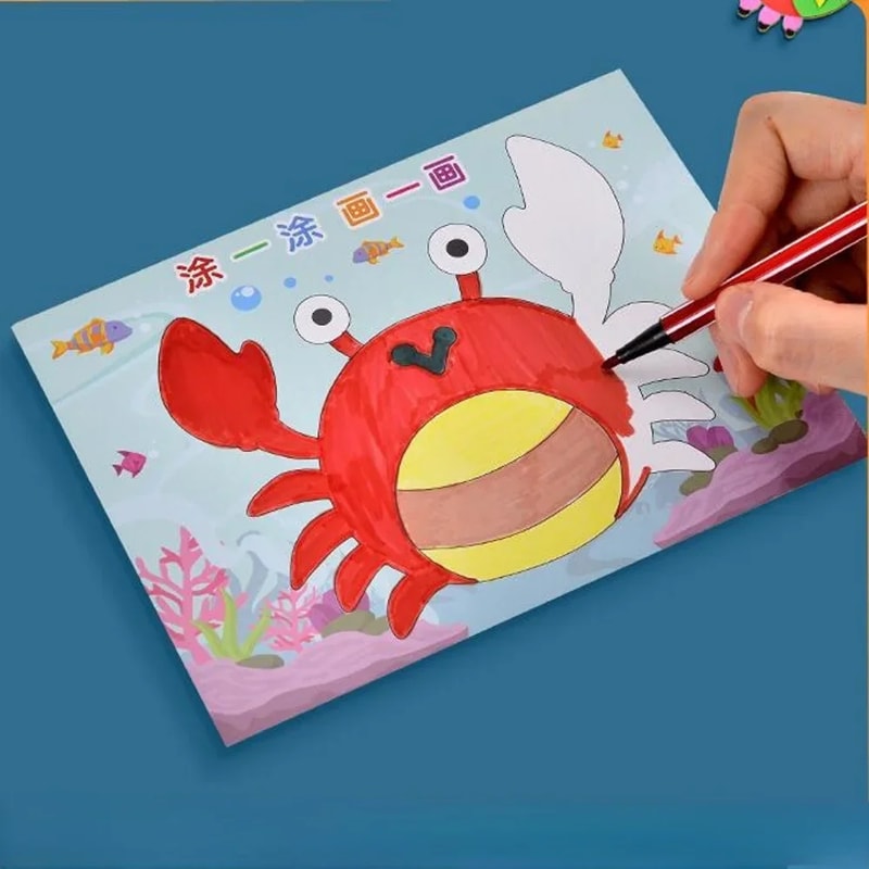 EVA Foam Animal Puzzle Stickers – Fun & Educational DIY Toy for Kids