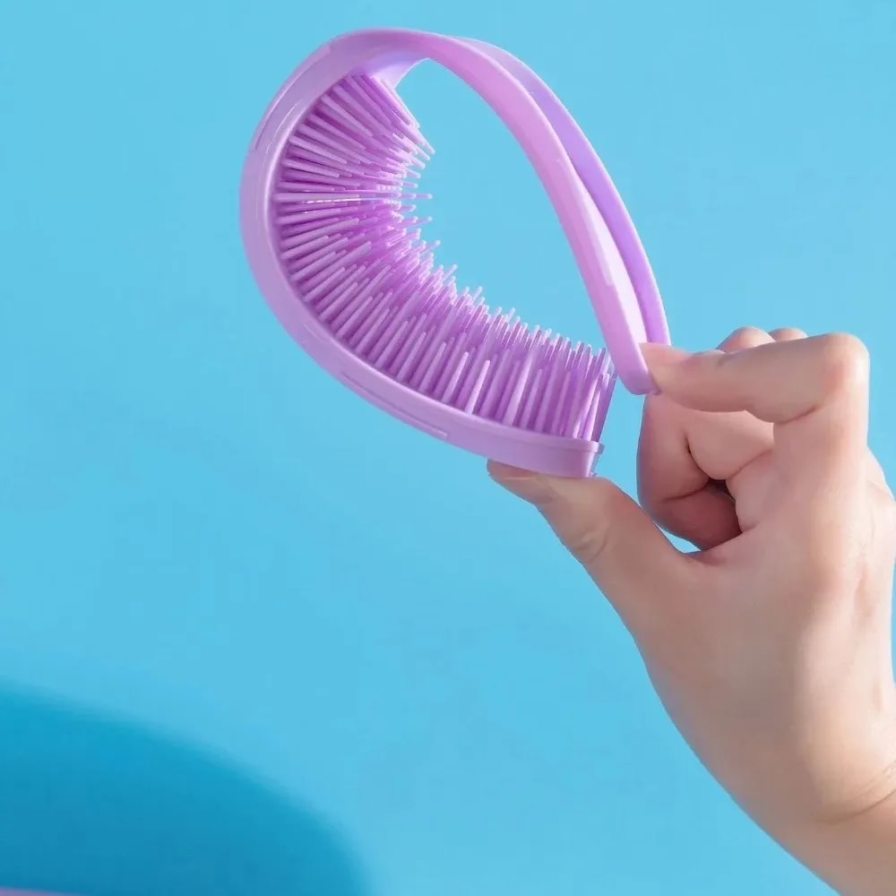 Scalp Massage Comb For All Hair Types AntiStatic Tangle Detangling Shower Hairbrush 3