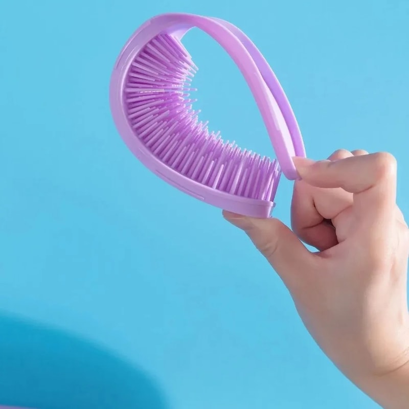 Scalp Massage Comb For All Hair Types AntiStatic Tangle Detangling Shower Hairbrush 3