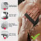 Soft Silicone Back Scrub Brush With Handle Exfoliating Bath Sponge For Skin Massaging 3