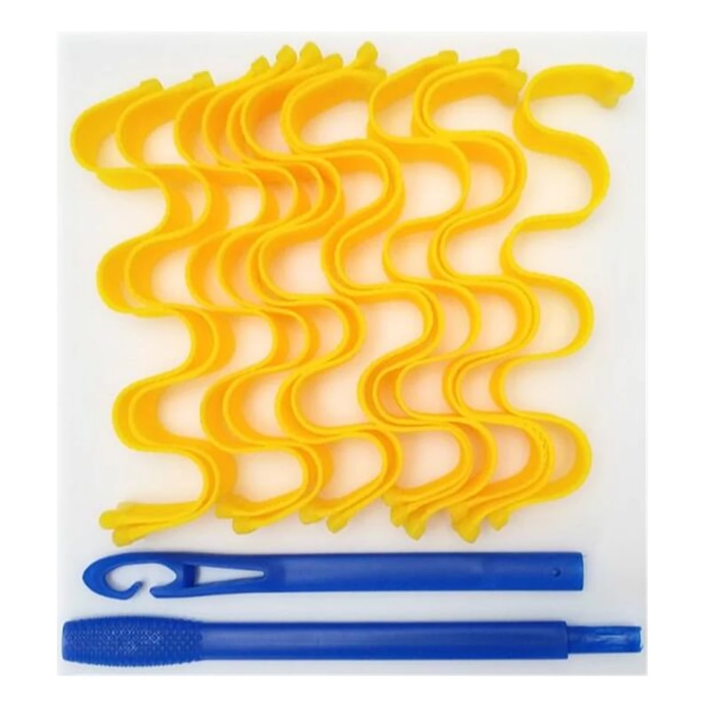 Heatless Hair Curlers No Heat Curling Rod Roller Sticks For Soft Curls And Waves 6