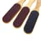 Double-Sided Foot File & Pedicure Tool – Callus Remover with Wooden Handle for Feet Care, Dead Skin & Foot Scrubber