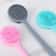 DoubleSided Silicone Back Scrubber With Long Handle Shower Massage And Exfoliating Body Bath Brush 3