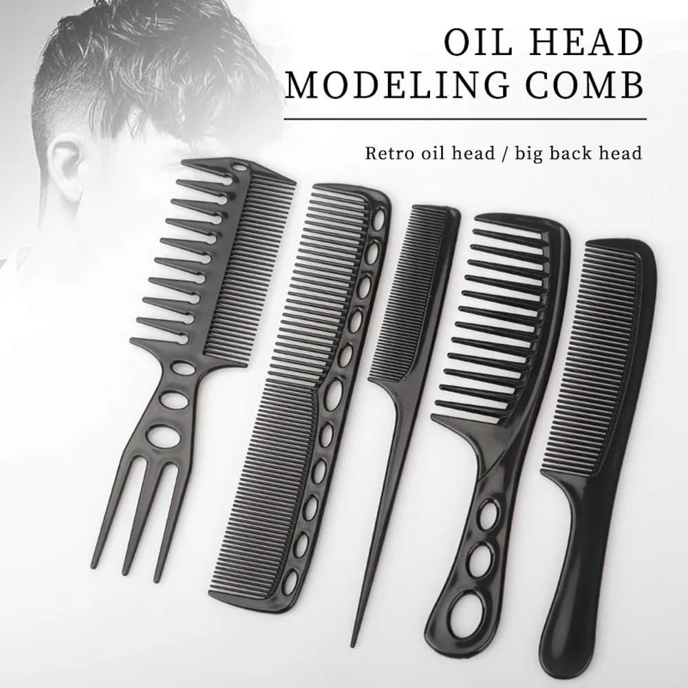 Hair Cutting Comb Set - Professional Hairdressing Tools for Salon-Quality Haircuts