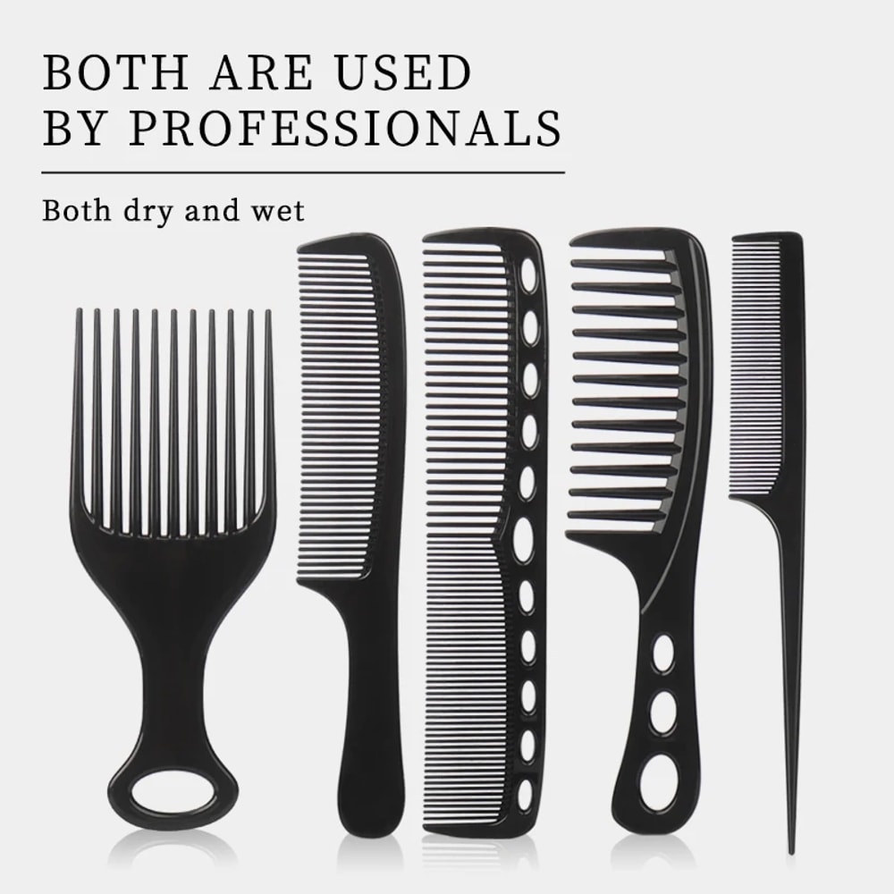 Hair Cutting Comb Set - Professional Hairdressing Tools for Salon-Quality Haircuts