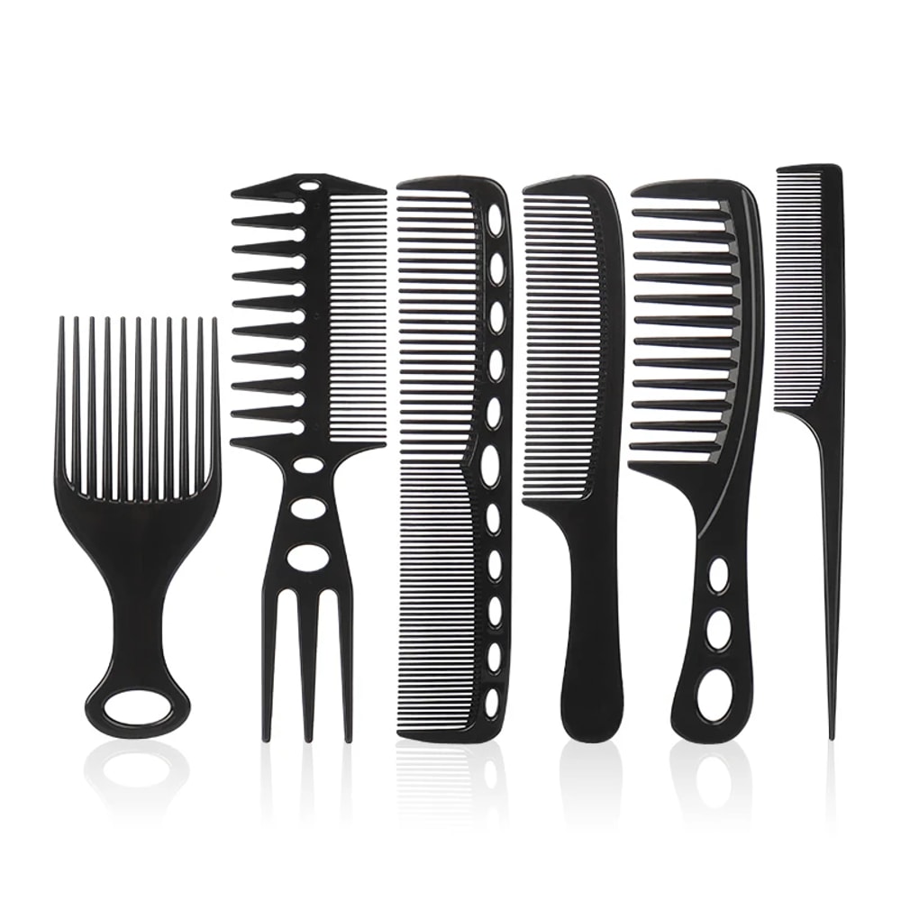 Hair Cutting Comb Set - Professional Hairdressing Tools for Salon-Quality Haircuts