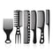 Hair Cutting Comb Set - Professional Hairdressing Tools for Salon-Quality Haircuts