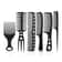 Hair Cutting Comb Set - Professional Hairdressing Tools for Salon-Quality Haircuts