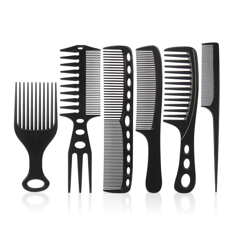 Hair Cutting Comb Set - Professional Hairdressing Tools for Salon-Quality Haircuts