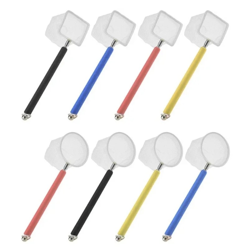 Retractable Flexible Aquarium Fish Tank Catch Net with Long Handle – Perfect for Fish Catching and Tank Cleaning