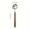 Walnut Wood Coffee Scoop Premium Stainless Steel Long Handle Measuring Spoon For Coffee Tablespoon 5