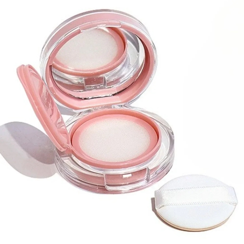 Portable Refillable Air Cushion Case for BB Cream and Foundation – DIY Cosmetic Container, Travel Makeup Kit Puff Box