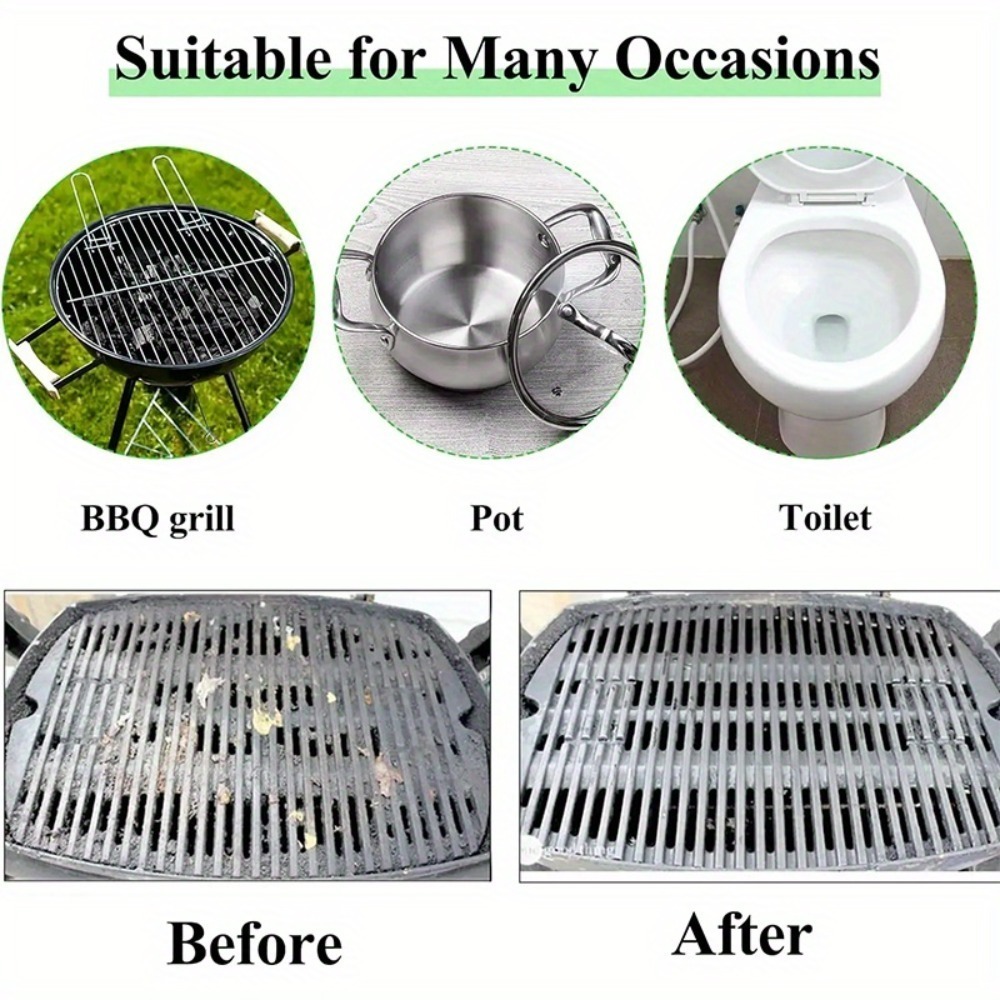 BBQ Cleaning Brick Set Pumice Stone Grill Plate Cleaner For Grease And Grime 2