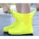 Pair Waterproof Latex Shoe Covers Reusable NonSlip Rain Boot Protectors For Unisex Walking Shoes 0