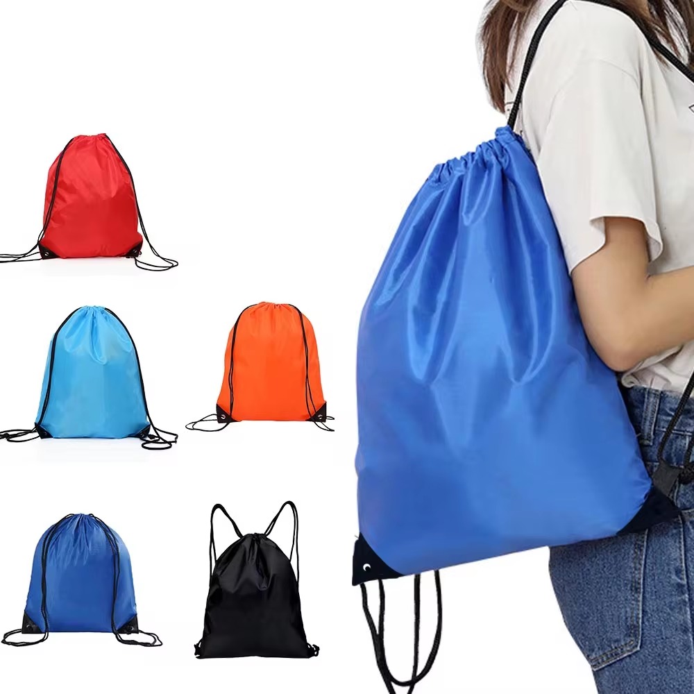 Waterproof Drawstring Gym Bag – Multi-Use Fitness Backpack for Travel, Yoga, Basketball & Swimming