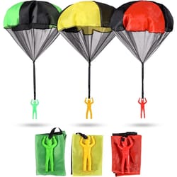 tangle-free outdoor parachute toys for kids – fun flying parachute, perfect for boys & girls, easter basket stuffers