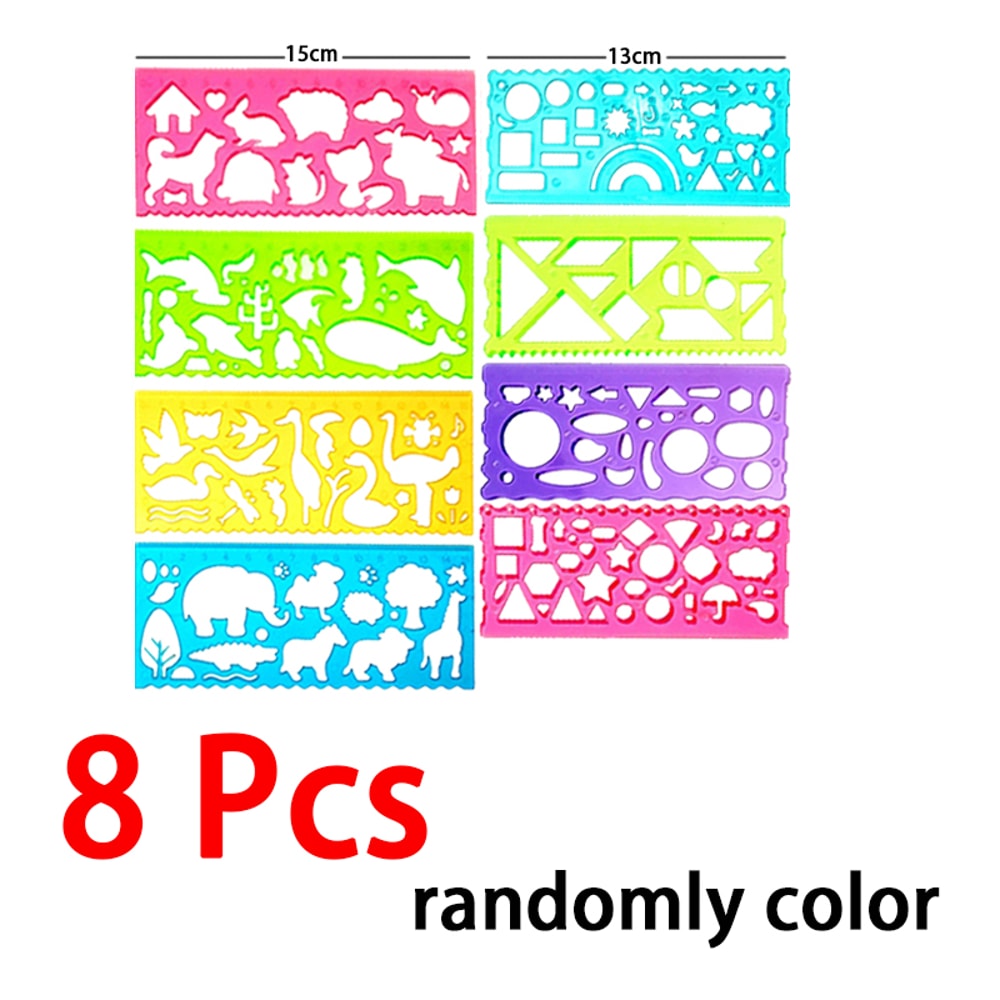 Geometry Spirograph Drawing Stencil Set Creative Art Craft Template For Kids And Adults Perfect Ed 8