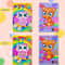 Children Dot Coloring Book DIY Color Dot Cartoon Animal Drawing Mosaic Puzzle Stickers Creative E 5