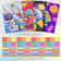 Children Dot Coloring Book DIY Color Dot Cartoon Animal Drawing Mosaic Puzzle Stickers Creative E 8