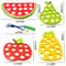 Wooden Lacing Toy For Toddlers Educational Fruit Threading Puzzle Set Fine Motor Skill Development 4