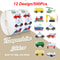 Easykart Construction Truck Stickers for Kids, Teens & Vehicles – Fun Roll for Cars, Homes & More