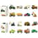 Easykart Construction Truck Stickers for Kids, Teens & Vehicles – Fun Roll for Cars, Homes & More