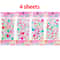 Bling Gem Stickers SelfAdhesive Rhinestone Stickers For DIY Crafts Makeup 6