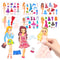 DIY Fairy Princess Dress-Up Sticker Set for Creative Kids | Perfect Birthday & Party Favor