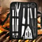 Stainless Steel BBQ Tool Set With Portable Storage Bag Ultimate Outdoor Barbecue Set For Grilling 0