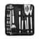 Stainless Steel BBQ Tool Set With Portable Storage Bag Ultimate Outdoor Barbecue Set For Grilling 7