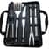 Stainless Steel BBQ Tool Set With Portable Storage Bag Ultimate Outdoor Barbecue Set For Grilling 9