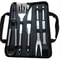 Stainless Steel BBQ Tool Set With Portable Storage Bag Ultimate Outdoor Barbecue Set For Grilling 9