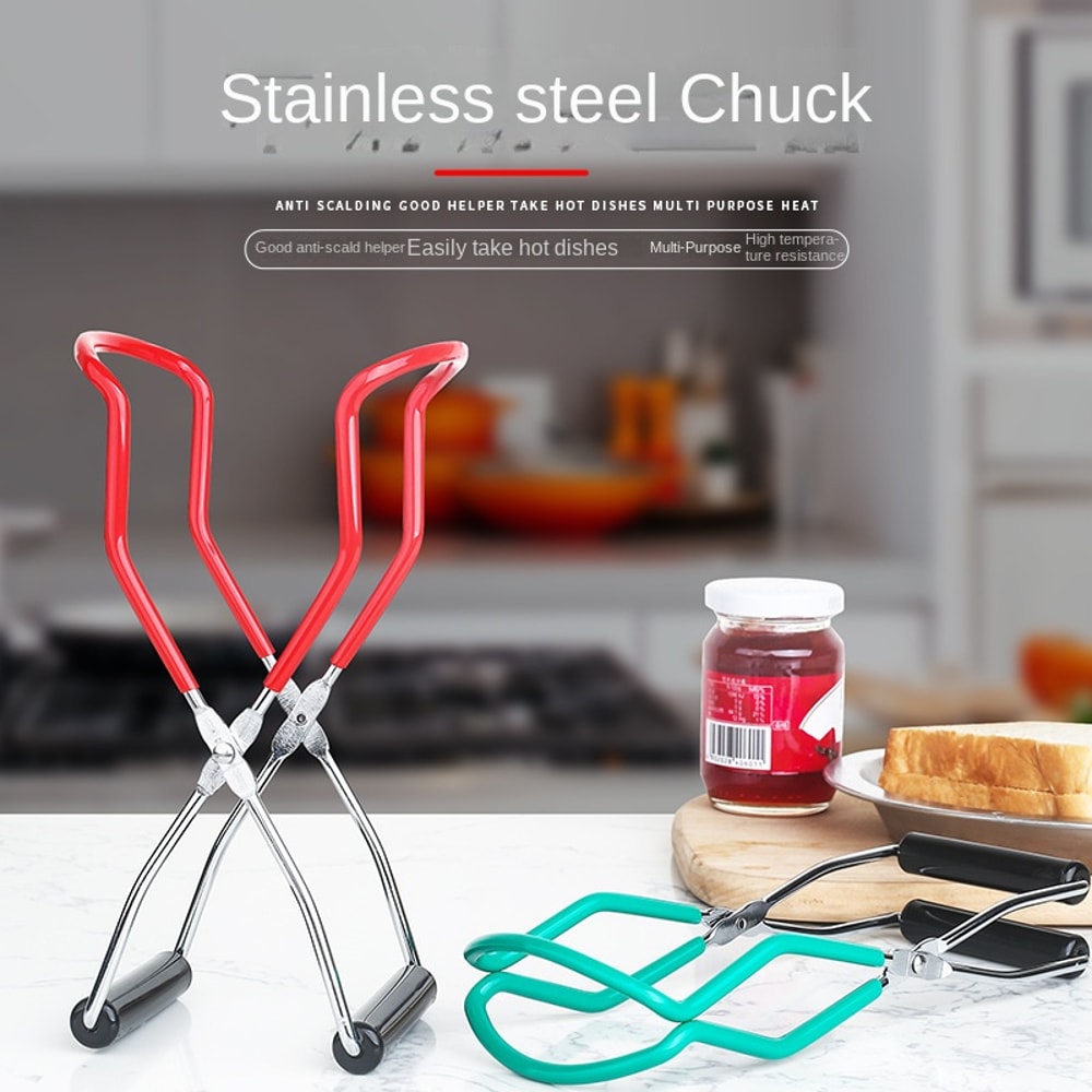 HeatProof AntiSkid Canning Jar Lifter Essential Canned Lift Pliers For Safe Effortless Lifting 0