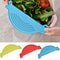 Practical Plastic Pan Pot Strainer For Easy Draining Perfect For Pasta Spaghetti 0