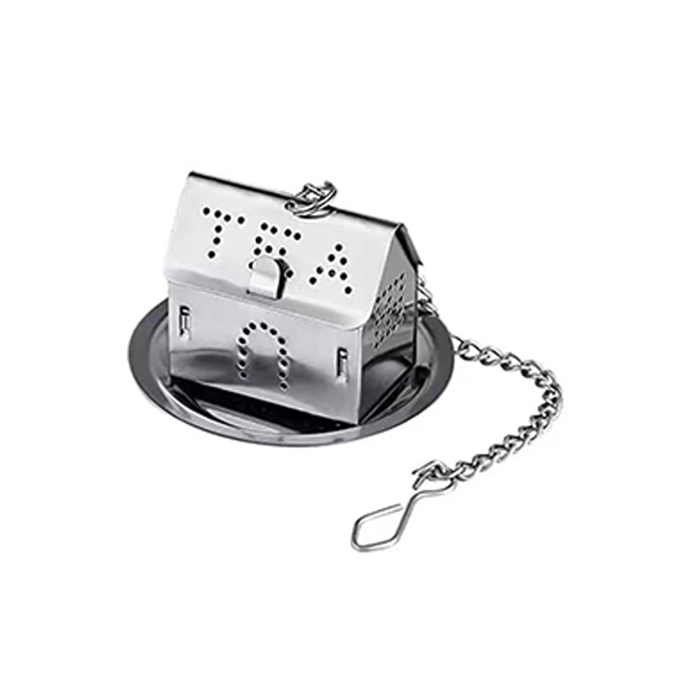 Creative Owl Shaped Stainless Steel Tea Filter with Chain – Bird and Duck Tea Strainer for Small Teapot