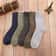 Thick Winter Socks For Men Women Solid Socks For Cold Snow Super Thick Terry Warm Socks 5