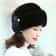 Imitation Mink Fur Caps For Women Fisherman Earwarmer Hat New Winter Warm Hat Floral Basin Cap 0