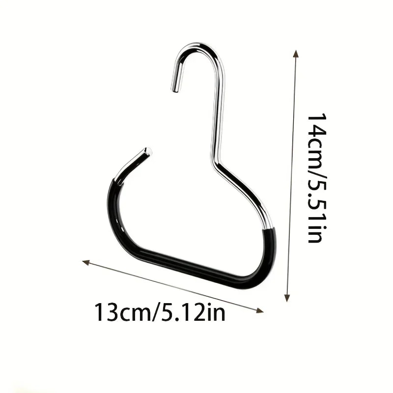 Versatile Round Hook For Hats Ties Scarves Bags Strong LoadBearing NonDeformable Storage Accessor 2