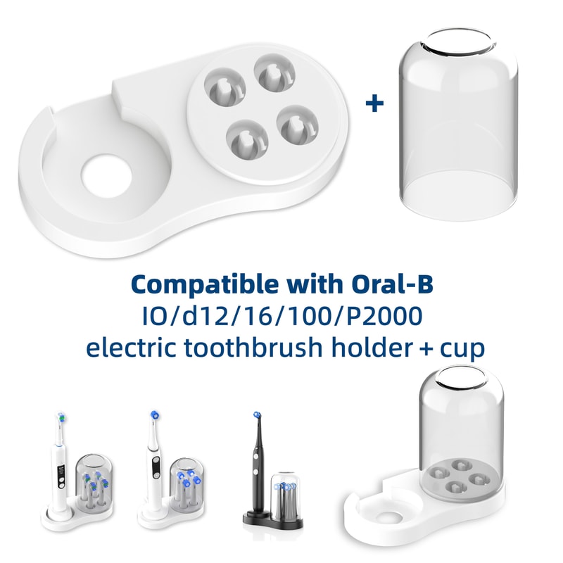 Universal Electric Toothbrush Holder For IOEB Series With Induction Charger And Brush Head Placemen 1