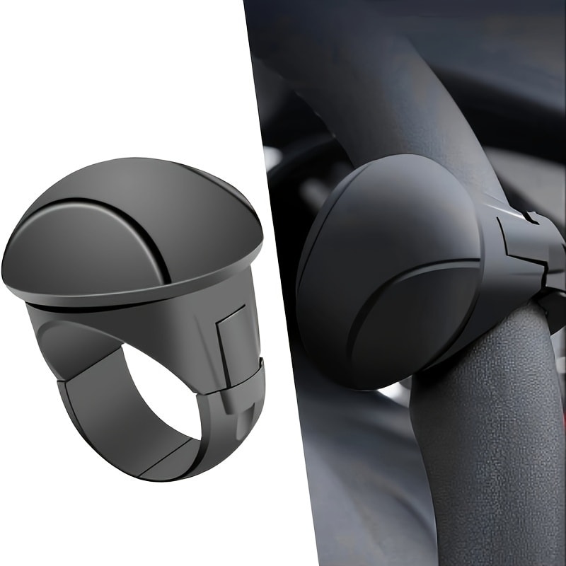 EasyGrip Silicone Steering Wheel Knob Smooth Rotation OneHand Operation BuiltIn Metal Bearing Non 0