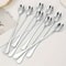 Stainless Steel Long Handle Spoons Set Dishwasher Safe For Ice Cream Coffee Tea And More 4