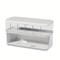 Transparent Desktop Cable Organizer Box With Lid Smart Cord Charger Storage For Home Office 5