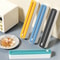 Plastic Wrap And Foil Dispenser With Slide Cutter Durable Kitchen Organizer With Suction Base 0