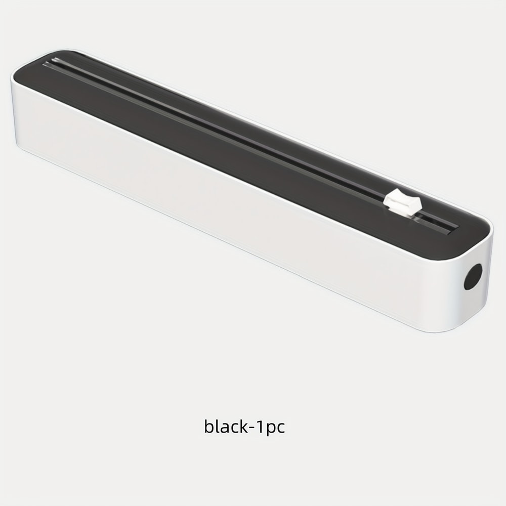 Plastic Wrap And Foil Dispenser With Slide Cutter Durable Kitchen Organizer With Suction Base 7