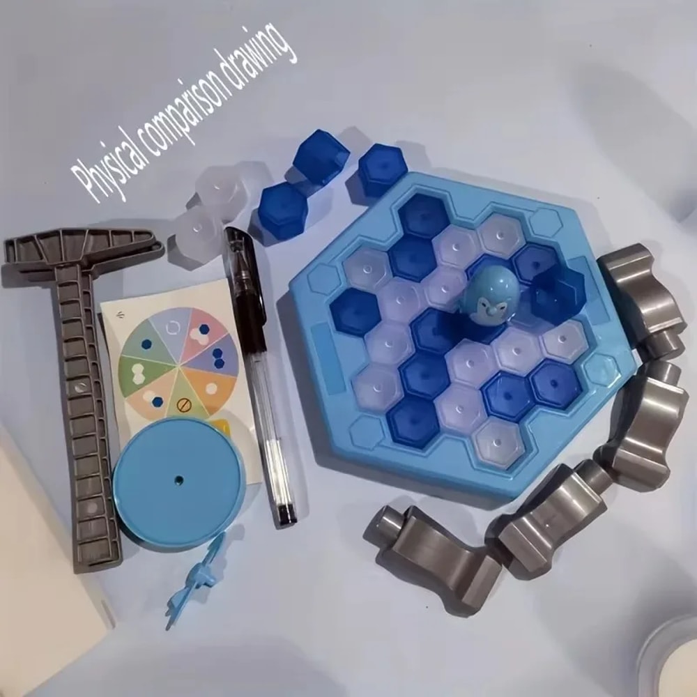 Save Penguin Ice Breaker Game Toy – Interactive Wall Board Game for Family Fun