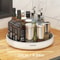 Multi-Functional Rotating Kitchen Organizer - Durable Plastic Storage Rack for Spices, Oils, and Fruits
