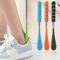 Stainless Steel Adjustable Telescopic Shoehorn Long Handle Household Shoehorn 0