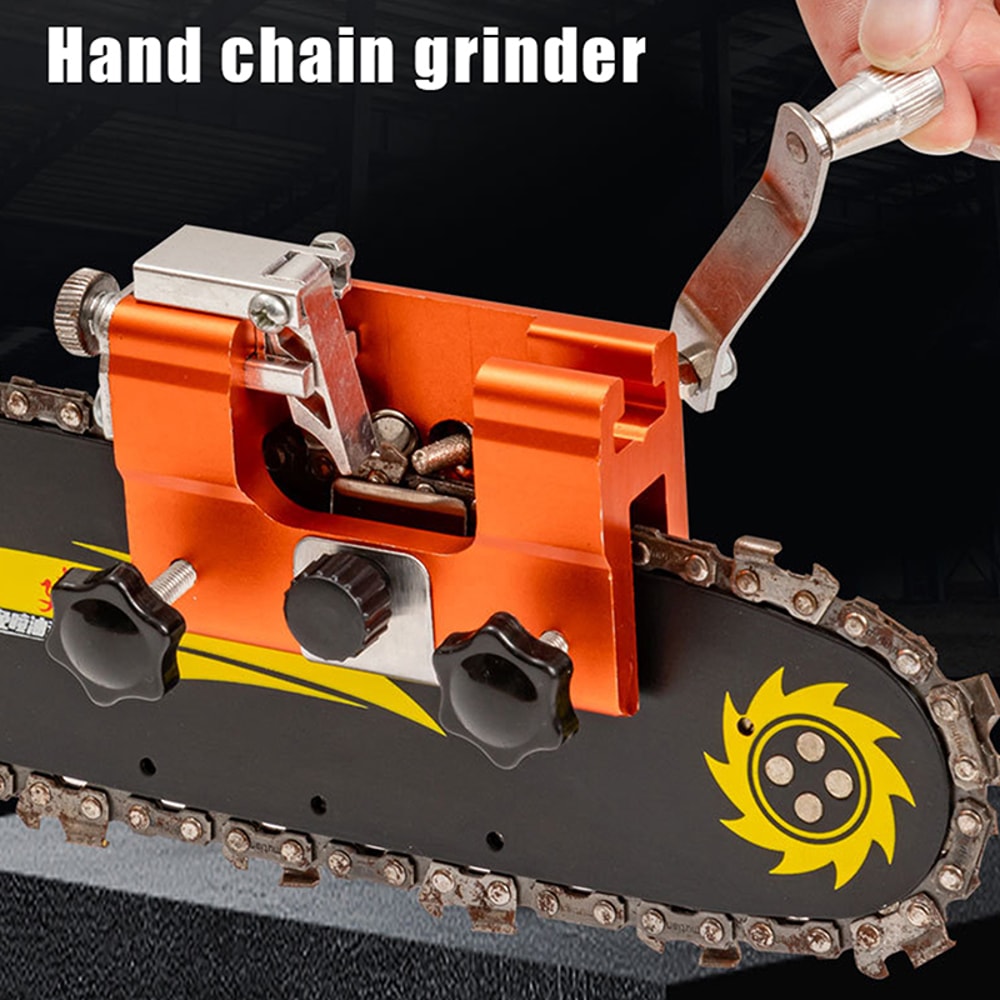 Manual Chain Grinding Tool Portable Hand Chainsaw Sharpener For Household Use 2