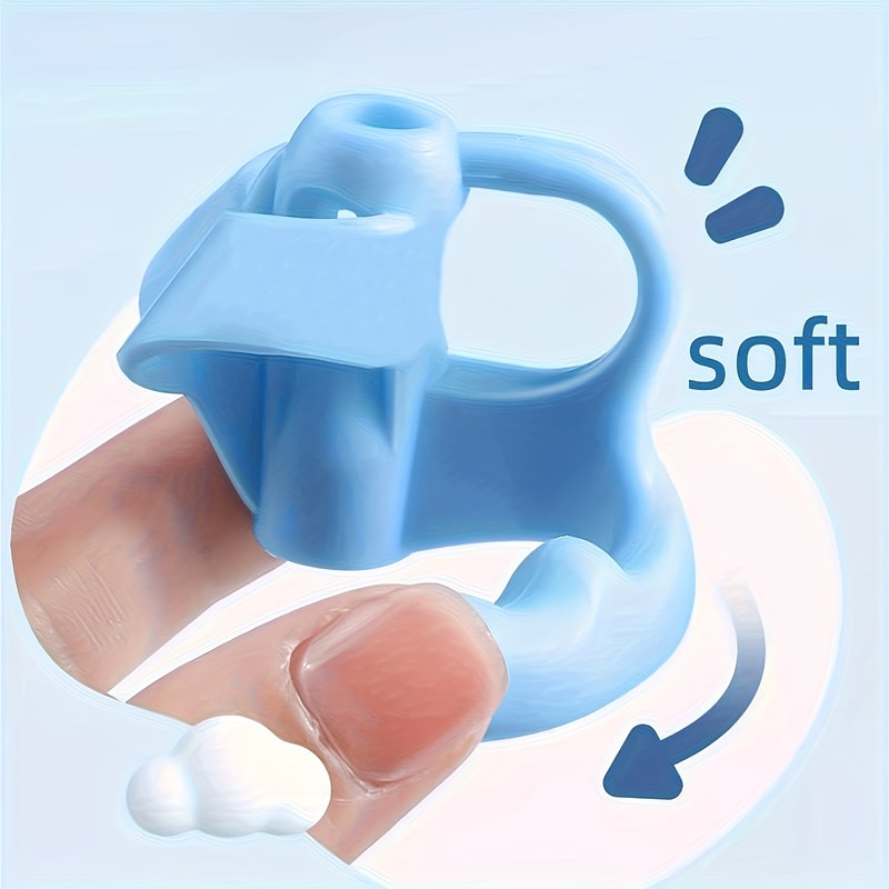 Ergonomic Silicone Pen Grip Correctors Handwriting Aid With Soft Rubber Pencil Holders For Improve 2