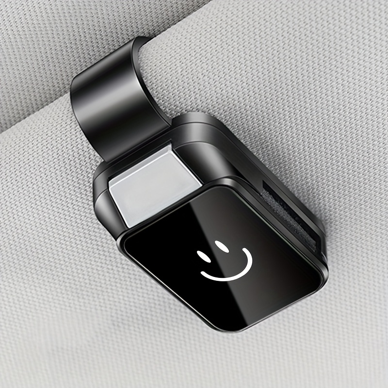 Fashion Car Glasses Holder Clip Durable ABS Resin For All Vehicle Models Convenient Sun Visor Stor 6